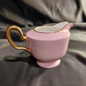 Vintage Pink Creamer "Iromaki Pink" pattern, by OMC Okura, Made in Tokyo, Japan